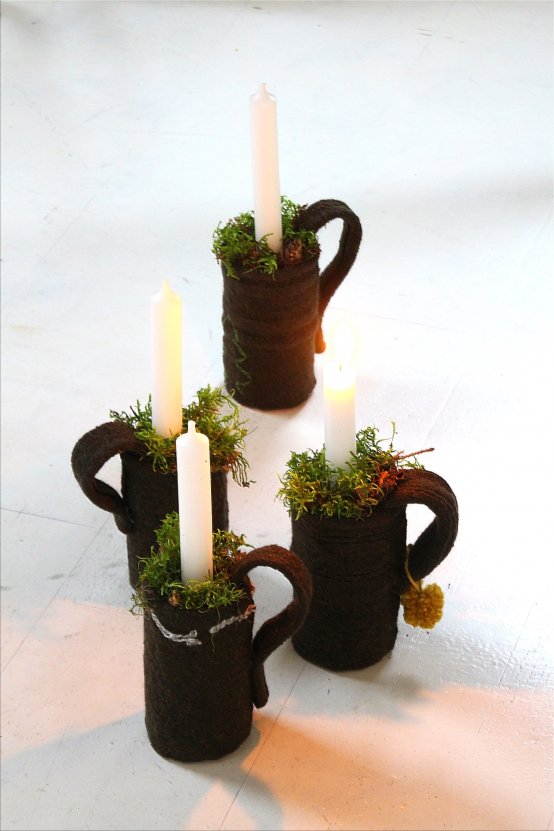 Advent, Advent ... *Dosen-Tassen-DIY* Adventsdekoration Tassen aus Dosen DIY (Bildquelle: Living & Green)