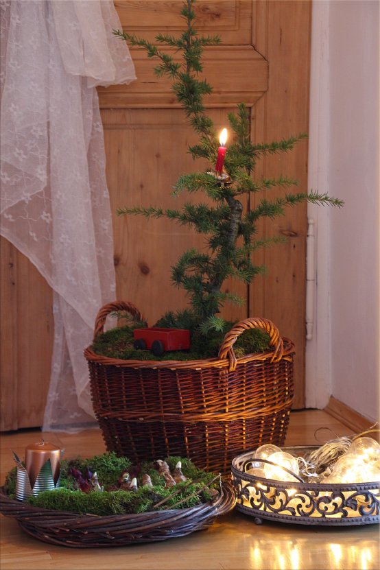 Ab ins Körbchen * Geschenkstipps * Deko Weihnachten (Bildquelle: Living & Green)
