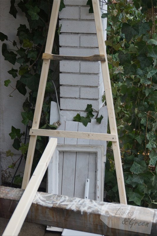 Rosenkavalier *Ein Obelisk aus Holz selbst gebaut* - Obelisk Holz Anleitung