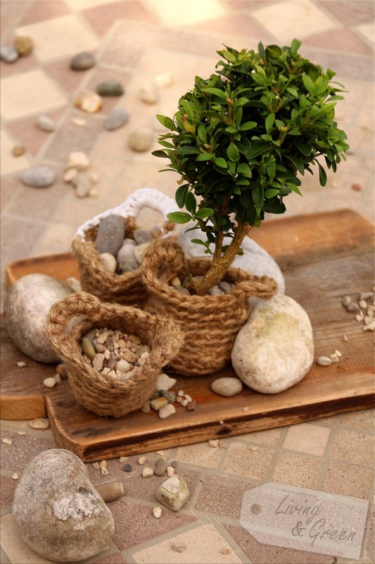 Basket Gardening *DIY* - Basket Gardening Häkelkorb DIY
