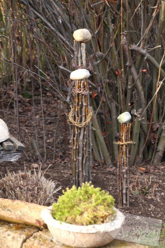 Vom Gartenschnitt zur Frühjahrsdeko - Deko aus Ästen