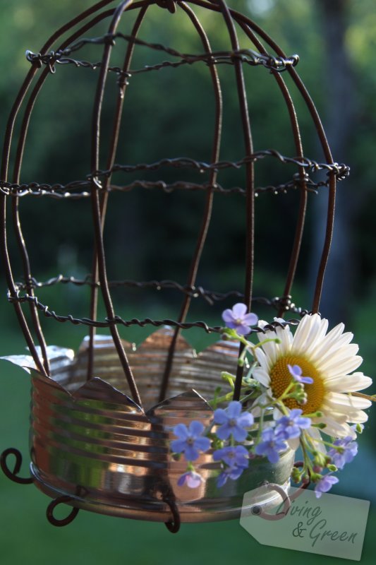 Birdcage DIY - Dosen Upcycling Vogelkäfig DIY