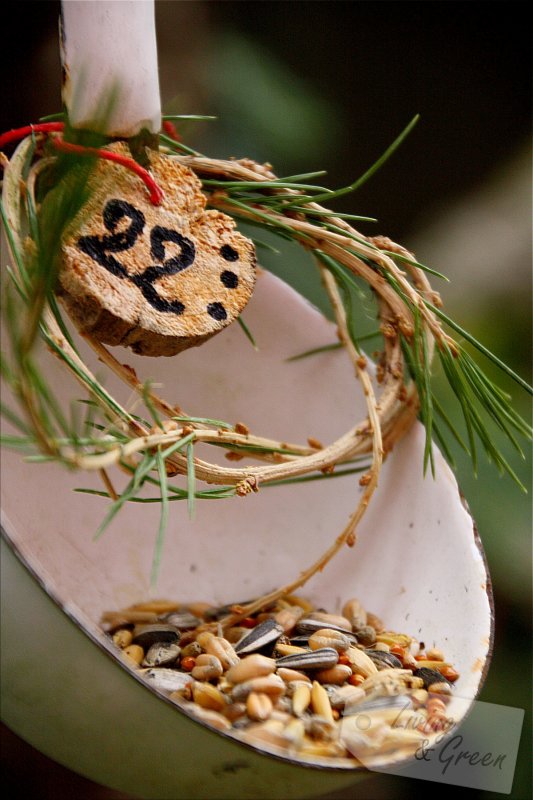 Adventskalender für die Vögel *DIY* - Adventskalender für den Garten zum Selbermachen