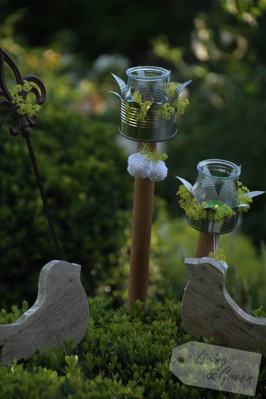Candle-Light-Garden - Kerzenständer aus Dosen