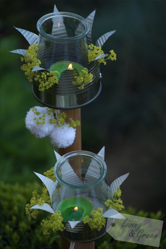 Candle-Light-Garden - Kerzenständer aus Dosen