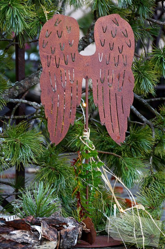 Winterzauber * Dekoideen für die Weihnachtszeit * - Weihnachtsdekoration für den Garten