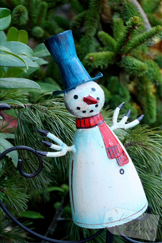 Winterzauber * Dekoideen für die Weihnachtszeit * - Weihnachtsdekoration für den Garten