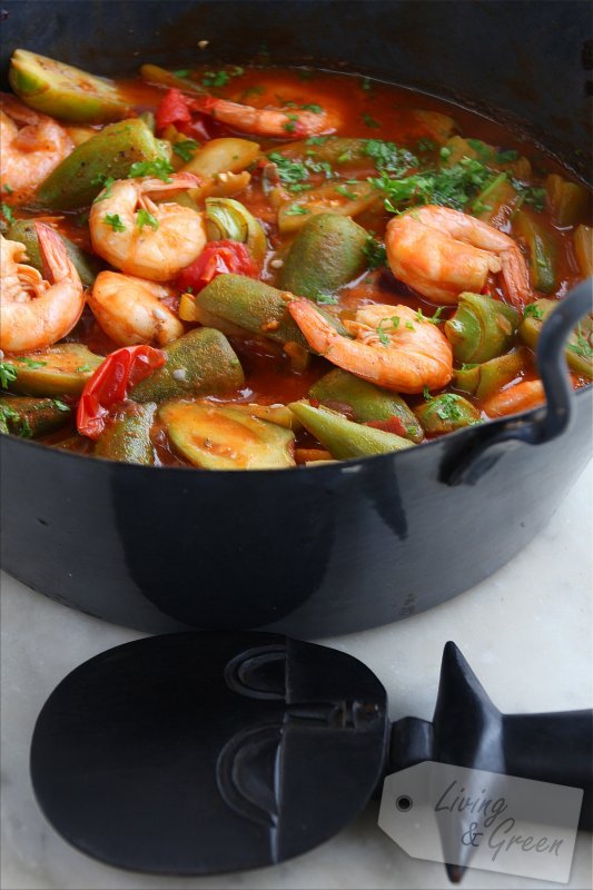 Ohhhhh Okraschonten-Eintopf - Okraeintopf mit Garnelen Rezept