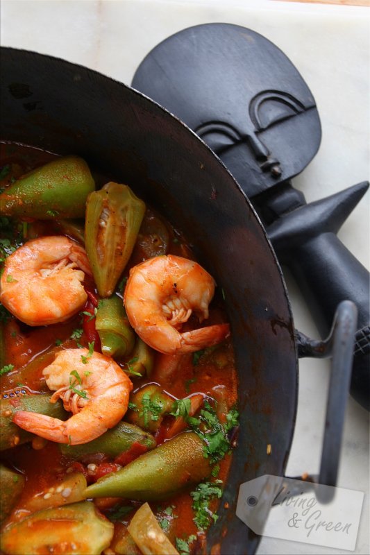 Ohhhhh Okraschonten-Eintopf - Okraeintopf mit Garnelen Rezept