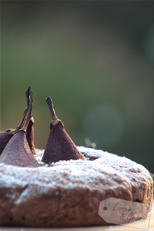 Herbst * Schokoladekuchen mit betrunkenen Birnen * - Schokoladekuchen mit betrunkenen Birnen