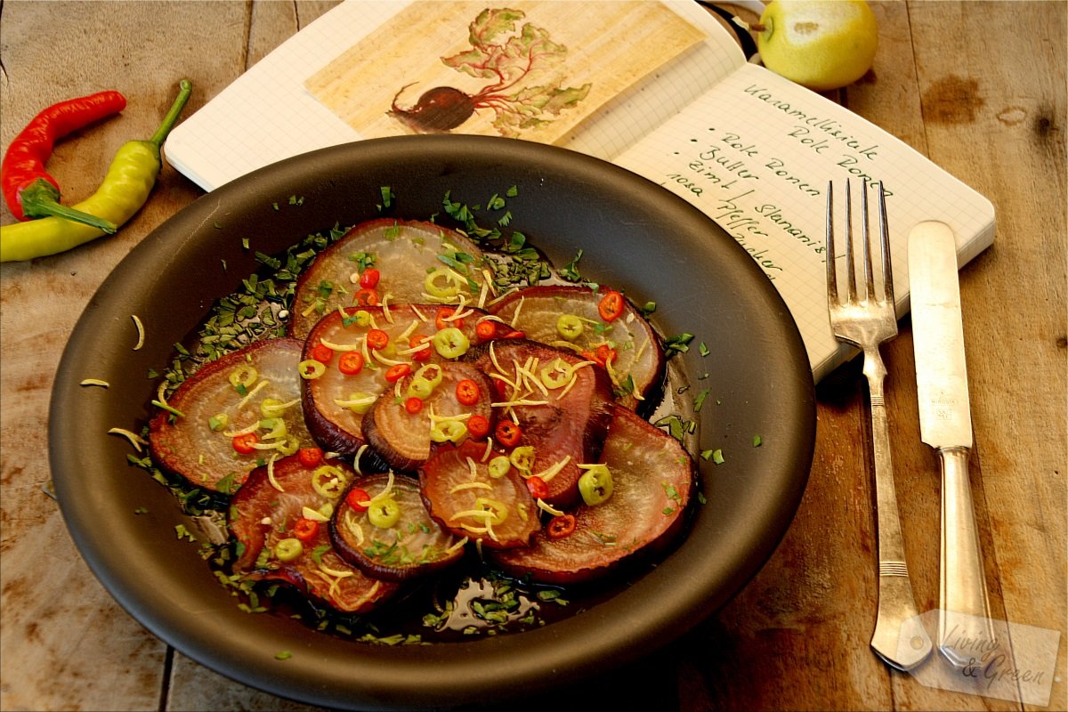 Herbst * Tonda di Chioggia Rezepte * - Tonda di Chioggia karamellisiert