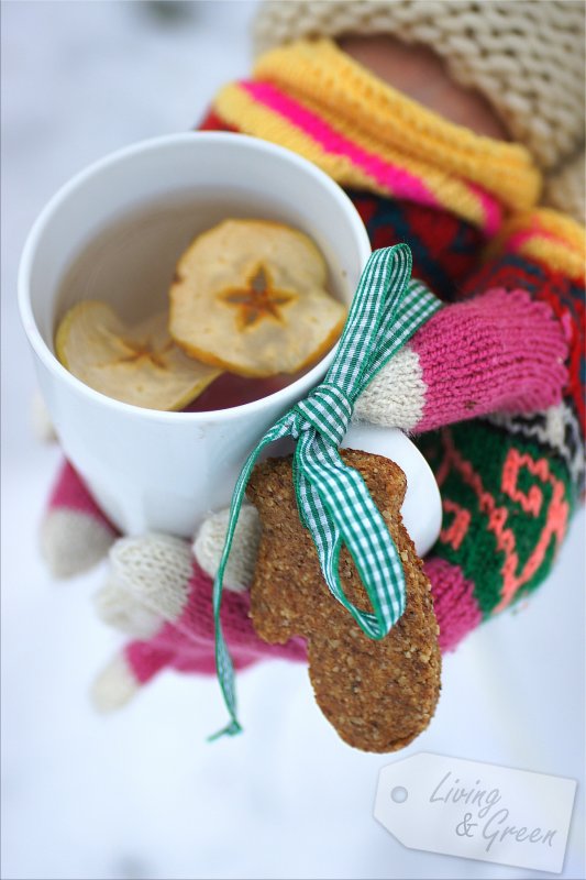 Hallo Garten! It's Tea Time! - Apfelschalentee mit Lebkuchen Rezept