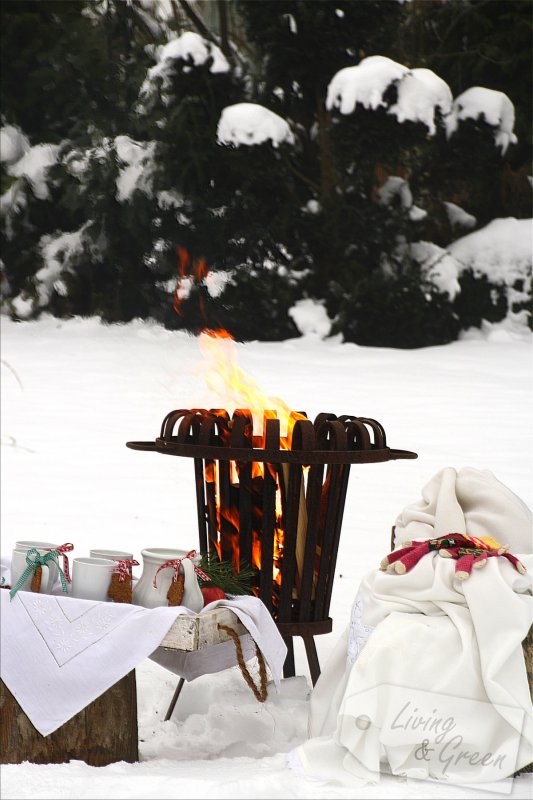 Hallo Garten! It's Tea Time! - Tea Time im Wintergarten