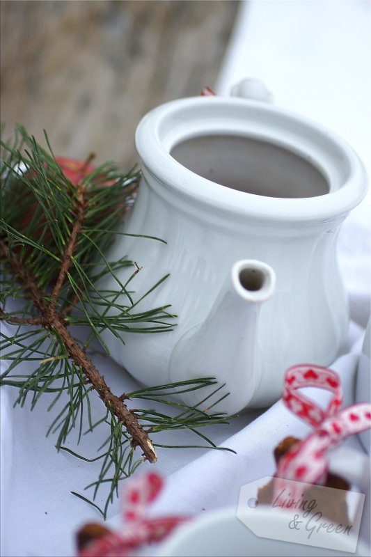 Hallo Garten! It's Tea Time! - Tea Time im Wintergarten