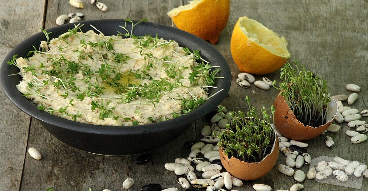 Winter *Hummus aus weißen Bohnen* * Living &amp; Green