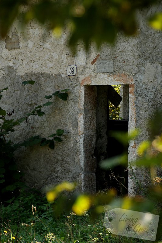 Das stille Tal - altes Steinhaus