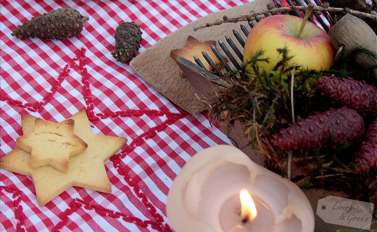 Wundervolle Weihnachtszeit  - Tischdekoration für Weihnachten