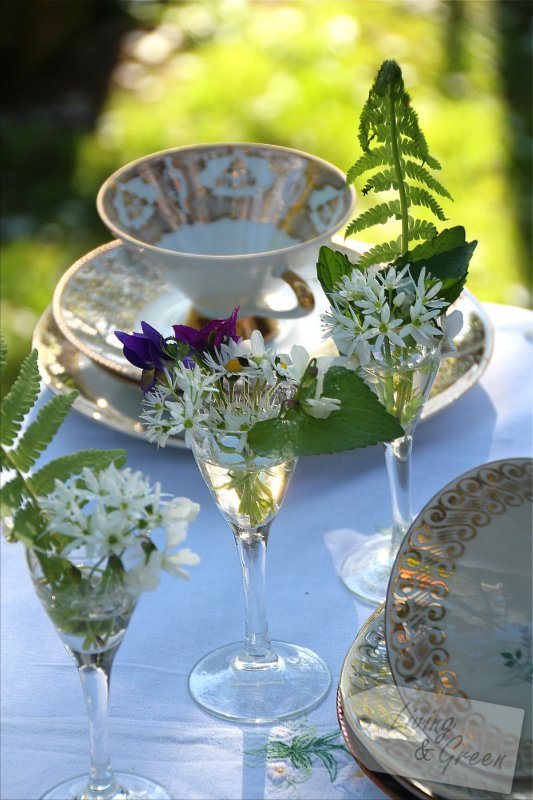 Tischlein deck dich .... Blütenfest  - Frühlingstisch Dekoration